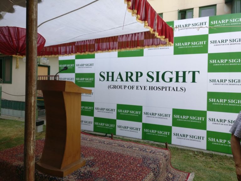 Sharp Sight Forays to provide free of cost treatment to Pellet Victims