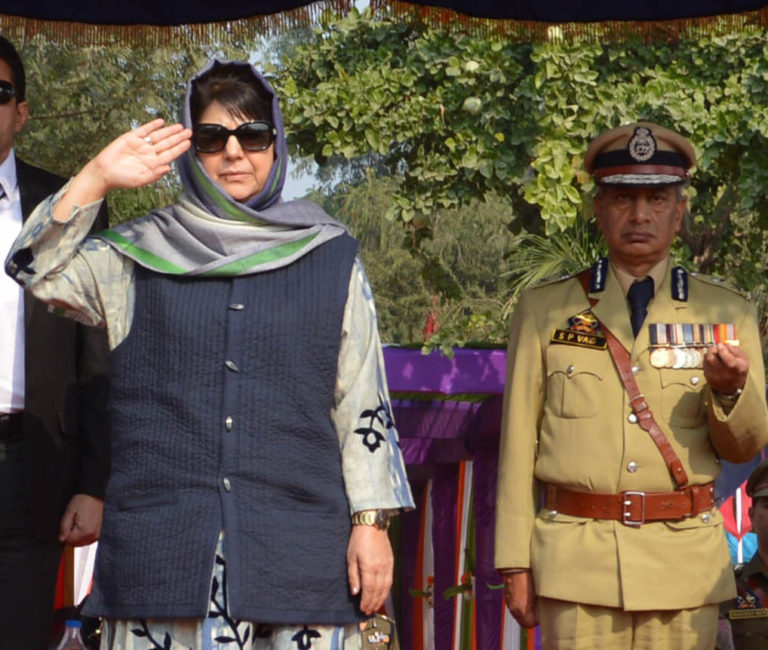 Is Mehbooba aiming peaceful 2018..?