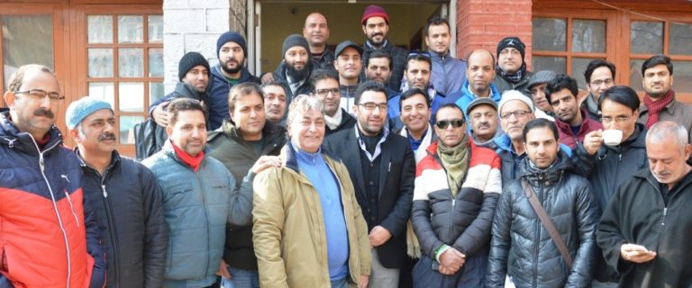 Journalist Saleem Pandit inaugurates maiden Press Club Kashmir
