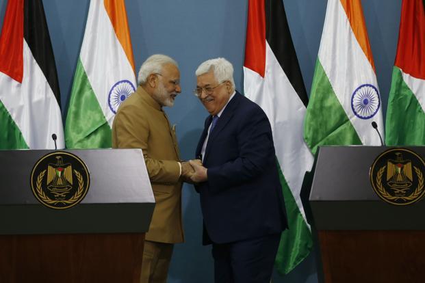 Modi in Palestine: India is committed to the Palestinian people’s interests