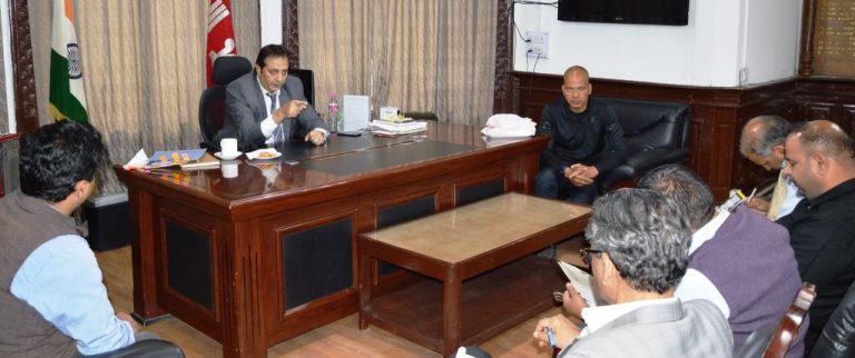 Div Com orders massive drive against encroachments in Srinagar