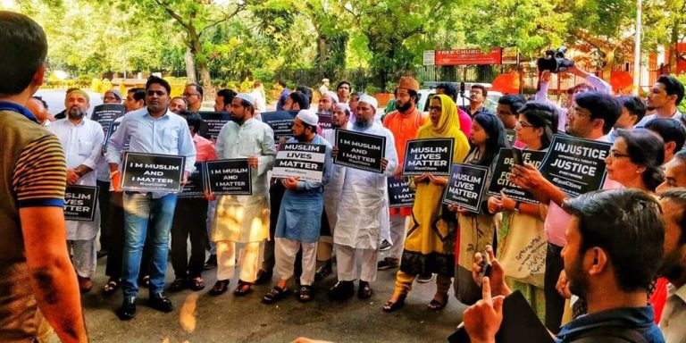 Indian Muslims in 20 cities held protests to demand justice
