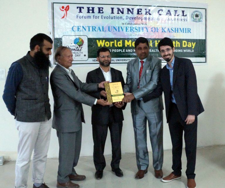‘The Inner Call’ in collaboration with CUK conducts awareness program on World Mental Health Day