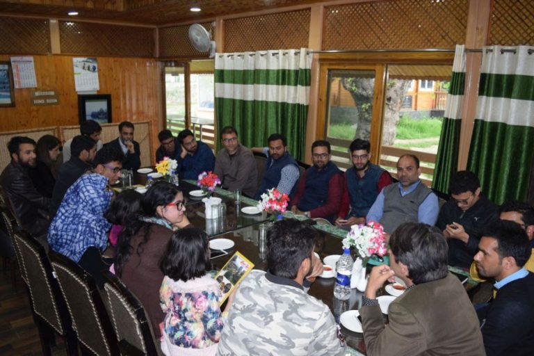 Interaction session titled “Reading Culture and Social Media” held in Srinagar