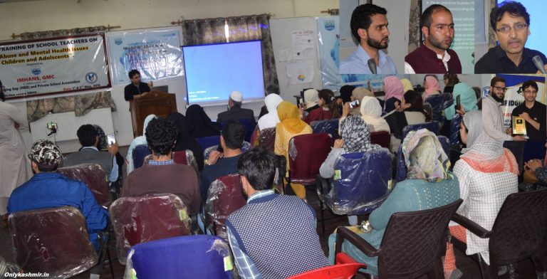 Two days workshop on ‘Drug Abuse and Mental Health’ held in Srinagar