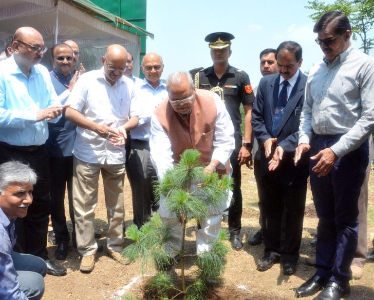 “Green J&K Drive” an initiative of planting 5 million trees launched in Srinagar