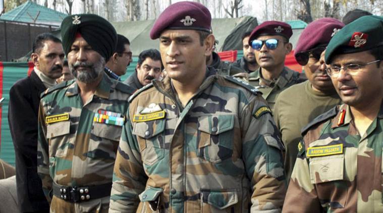 MS Dhoni to patrol, guard and perform Army duty in Kashmir