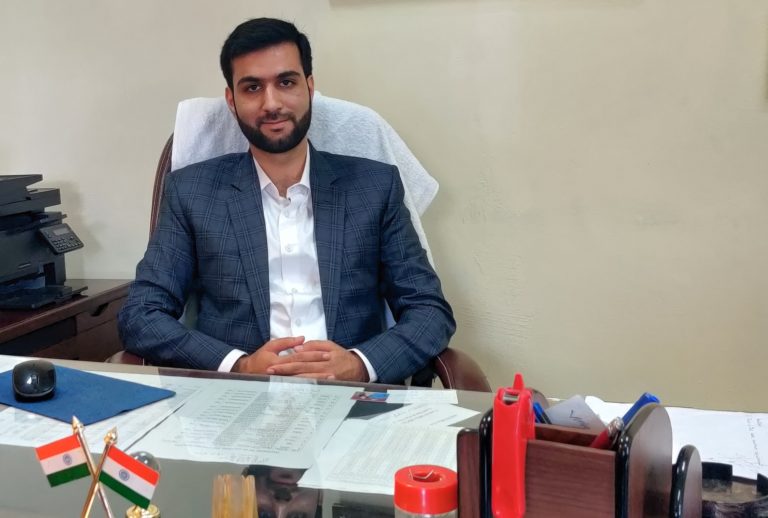 Budgam youth is the first local Chief Area Manager in Kashmir Railway