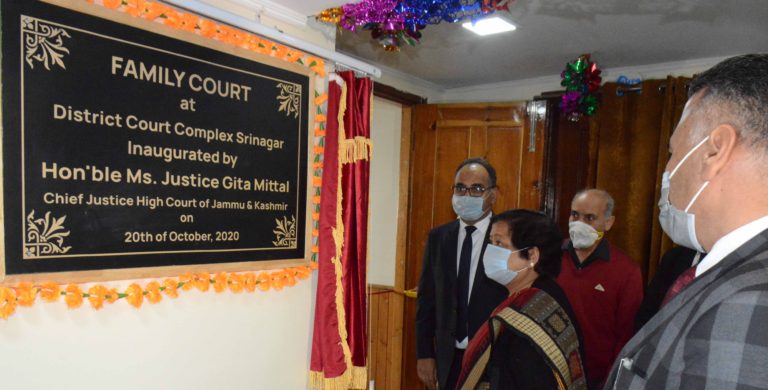 In a first, Srinagar gets ‘Family Court’ for speedy justice with least formalities