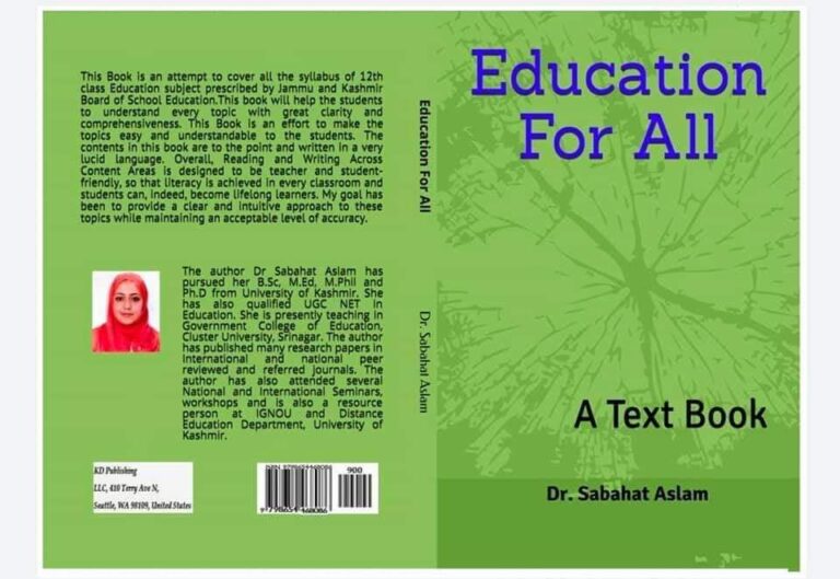 Book Review: ”Education For All”