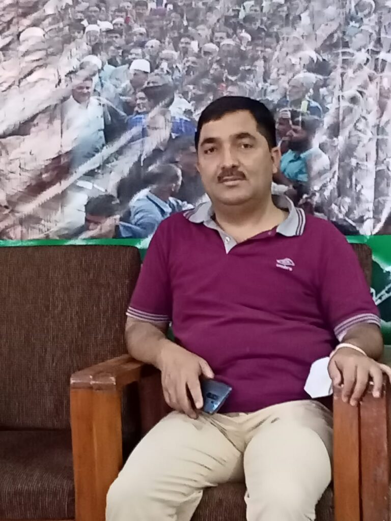 PDP appoints Bashir Ahmad Beigh as Media Coordinator for Kashmir