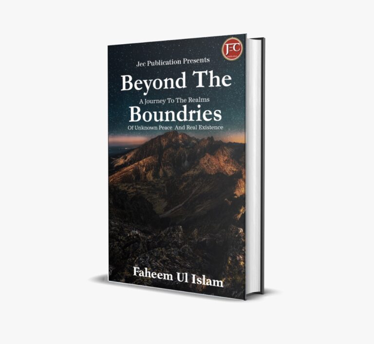 Valley’s young author Faheem ul Islam comes with another book “BEYOND THE BOUNDARIES”