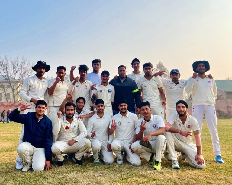 Delhi Public School Srinagar lifts U-19 Cricket Tournament Trophy