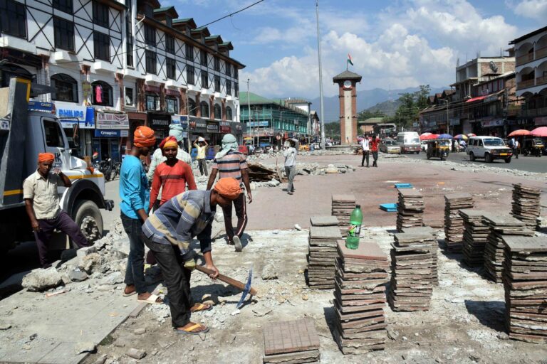 People in Srinagar demand flying transportation to travel dilapidated roads