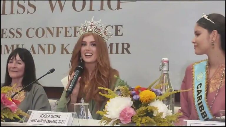 Global Beauty Divas Presser in Srinagar Kashmir