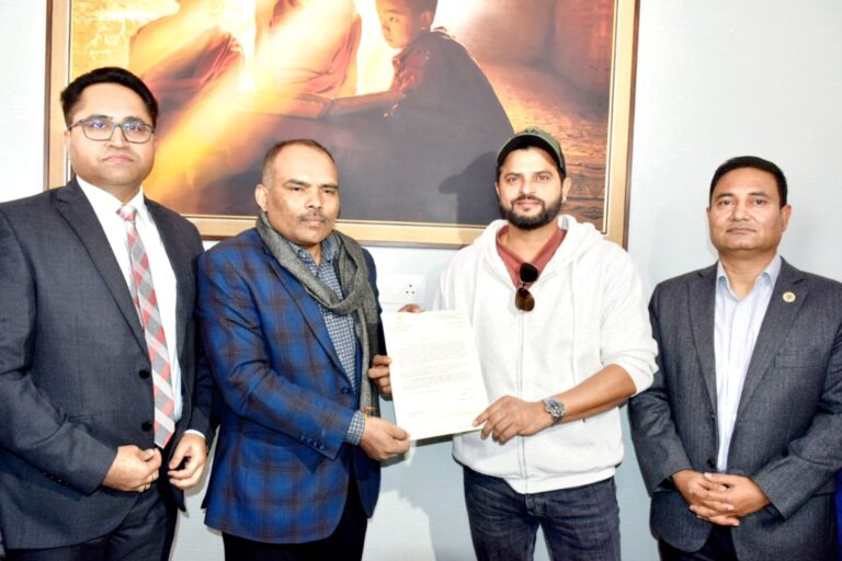 Cricketer Suresh Raina appointed as Youth Voter Awareness Ambassador of J&K