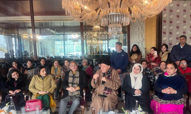 NC, PDP and BJP leaders join heads to thank Modi government for Women Reservation Bill