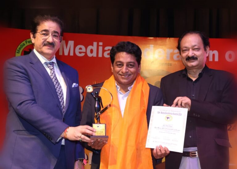 MFI Awards: Nikhil Wagh bags “Best Rising Communicator of The Year” Award