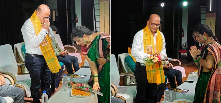Eminent Literary Figure Dr. Prasana Kumar Dalai Shines at Sabda Literary Festival